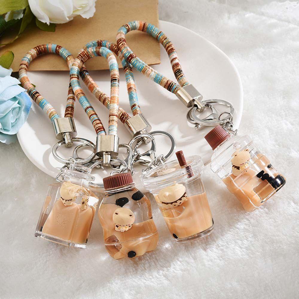 Брелок для ключей «Медвежонок с молоком», держатель для ключей «Жемчуг с молоком», брелок для ключей «Бутылка с молоком», брелок для ключей «Автомобильный брелок»